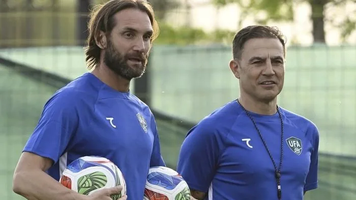 Rolando Bianchi at the World Cup with Uzbekistan
