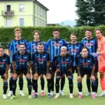 Atalanta, a friendly in Clusone against the Under 23