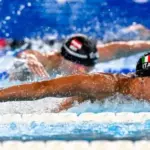 Swimming, Camozzi a lightning bolt, but stops in the heats