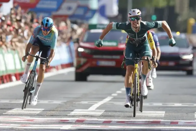 Romele and his Vuelta to frame: 'Beyond expectations, but I knew I was feeling good'