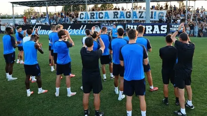 Atalanta, open training session on September 15